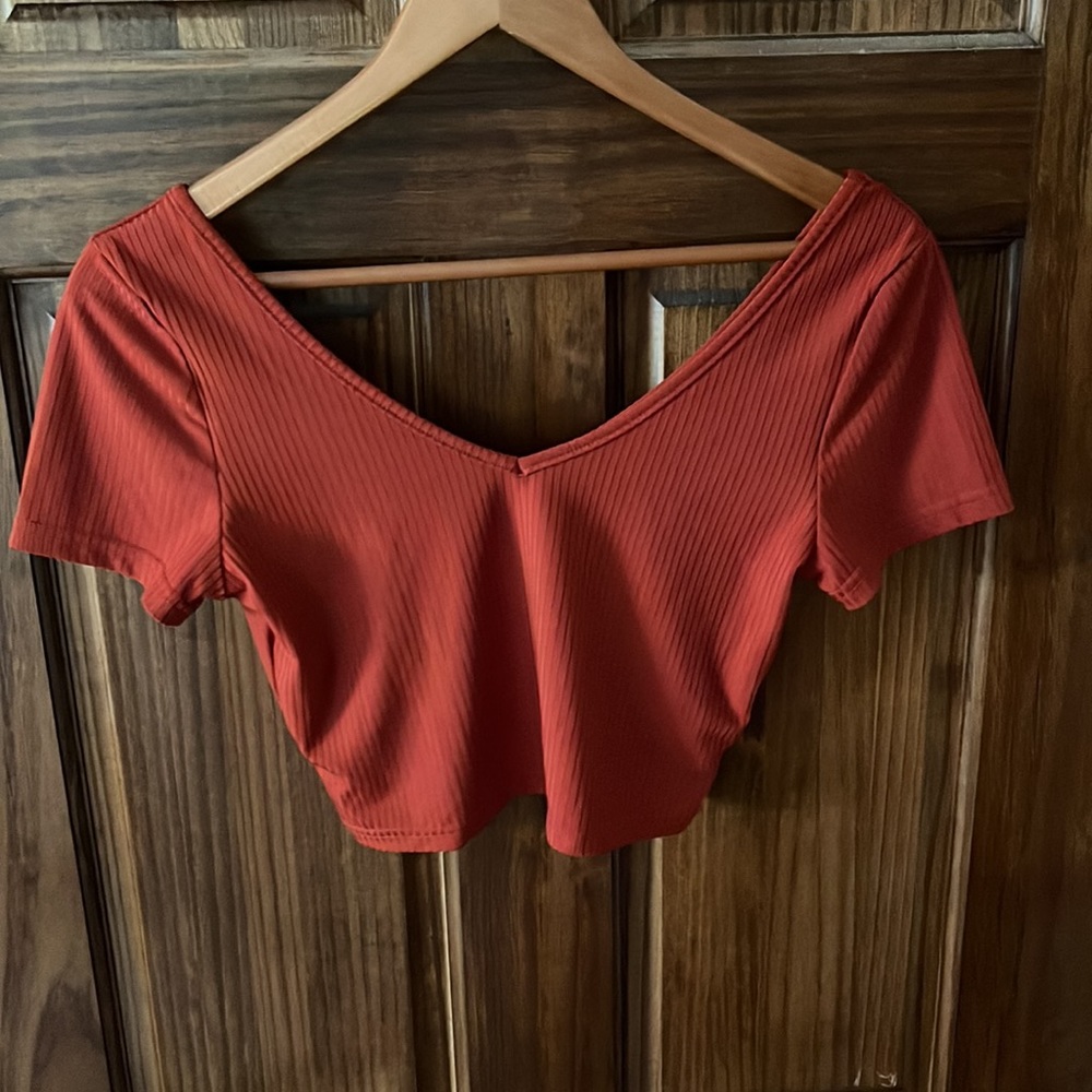Romwe Ribbed Top - Picture 4 of 5
